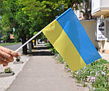 Прапорці України на паличці 23х14 см, фото 3