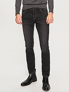 Джинси Reserved - Сірі вузькі джинси чоловічі скінні 3 (чоловічі джинси)