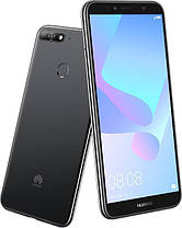 Чехол для Huawei Y6 Prime 2018, Honor 7a накладка противоударный Diamond Silicon Younicou Shine прозрачный, фото 5