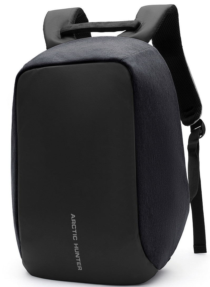 Молодіжний міський рюкзак з конструкцією "антизлодій" і USB портом Arctic Hunter 1590, 20л
