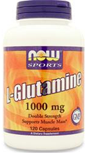 Глютамин Now Foods L-Glutamine Powder 120 сaps