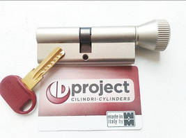 Mottura Project (92 мм) 41*51 з поворотником матовий нікель 1+5 кл