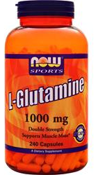 Глютамін Now Foods L-Glutamine Powder 240 сарѕ