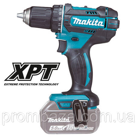 Акумуляторний шурупокрут Makita DDF482Z, фото 1