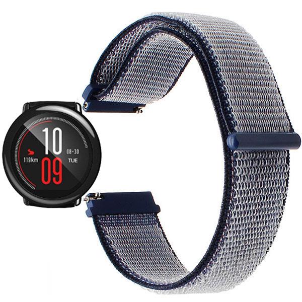 Нейлоновий ремінець Primo для годин Xiaomi Huami Amazfit Sport SmartWatch - Navi Blue