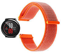 Нейлоновий ремінець Primo для годинника Xiaomi Huami Amazfit Sport SmartWatch - Orange