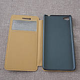 Чехол Book Cover Big Window Lenovo S60 gold, фото 7