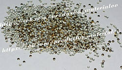Металеві заклепки для нігтів "Золото круглі 1,5 мм"