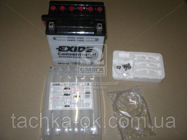 Аккумулятор   14Ah-12v Exide (EB14-A2) (134х89х166) L, EN145