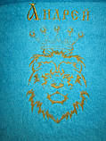 Рушник махровий,банний 70x140 з вишивкою Лев і корона. Рушник іменний. Корона., фото 8