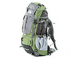 Туристичний рюкзак The North Face 60L синього кольору, фото 2