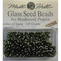 Бисер Mill Hill 02098, 11/0 Pine Green Glass Beads