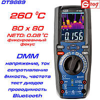 DT9889 мультиметр с функцией тепловизора, от -20ºC до 260ºC