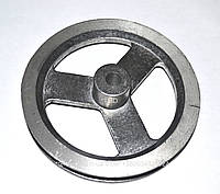 Шкив для стиральной машинки полуавтомат Тарврия D=119,5*10mm.Под вал 10mm.Алюминиевый.