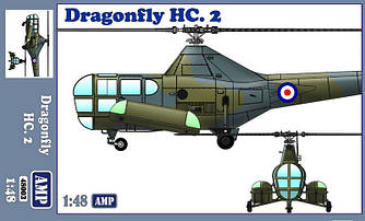 Westland WS-51 "Dragonfly" HC.2, rescue 1/48 AMP 48003