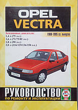 Книга OPEL VECTRA А Моделі 1988-1995 рр. Бензин Керівництво по ремонту та експлуатації