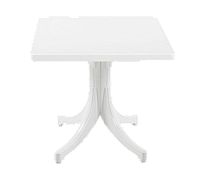 Стіл квадратний Papatya Фаворит 80x80 білий
