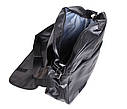Спортивна сумка зі штучної шкіри sport304151 чорна, фото 7
