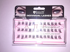 Вії пучкові SALON PROFESSIONAL TRIO SUPER FLARE SHORT