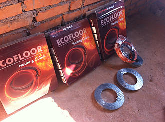 МОНТАЖ КАБЕЛЬНОГО ТЕПЛОГО ПОЛА FENIX ( НА ДАЧЕ ) 2