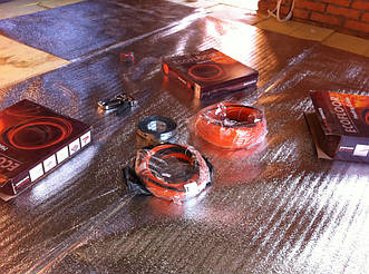 МОНТАЖ КАБЕЛЬНОГО ТЕПЛОГО ПОЛА FENIX ( НА ДАЧЕ ) 3