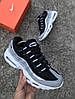 Чоловічі кросівки Nike Air Max 95 "Black/Gray/White" (Найк Аір Макс) сірі, фото 3