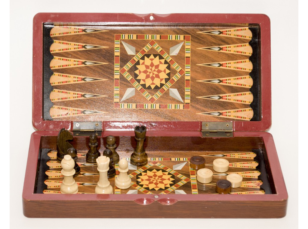 Шахи 3 в 1 (40 Х 40 см), фото 1