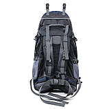 Туристичний рюкзак The North Face 60L синього кольору, фото 6