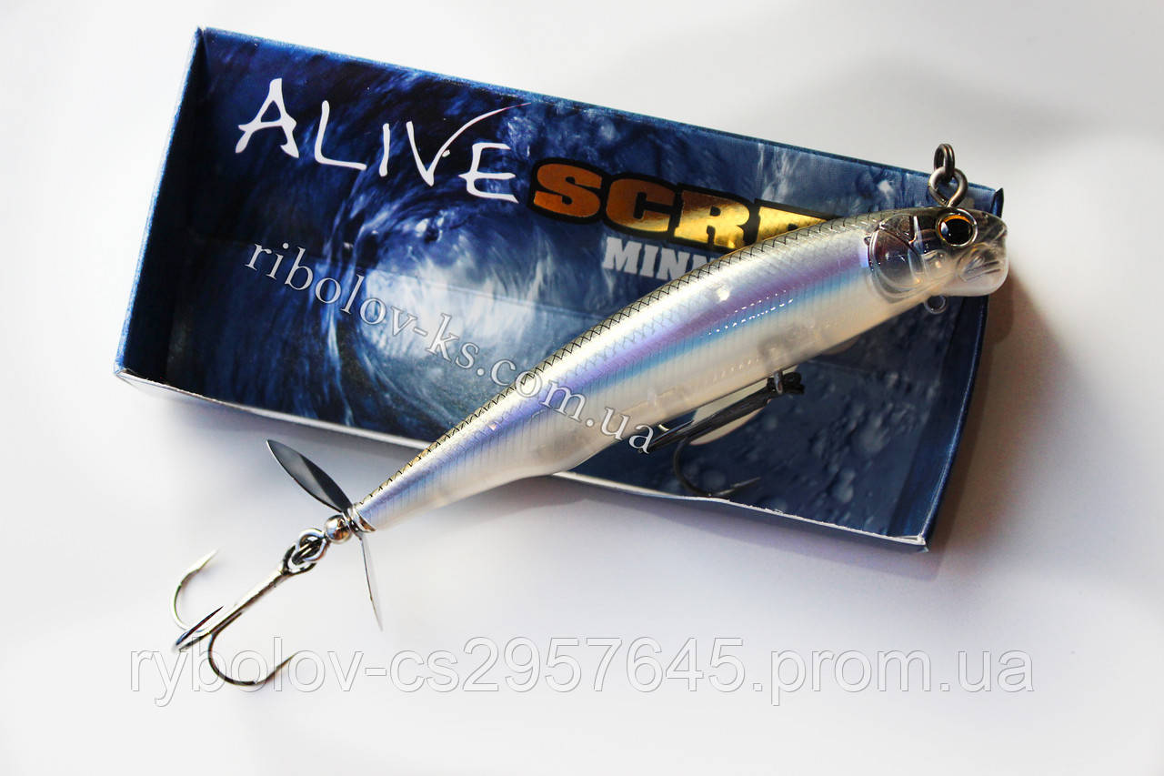 Воблер Imakatsu Alive Screw Minnow 90mm #201