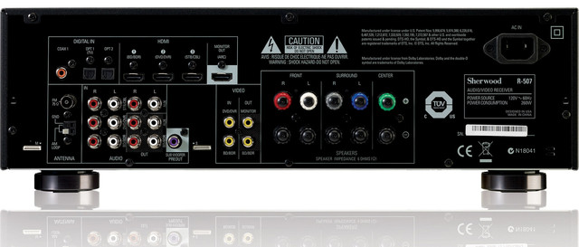 Sherwood R-507 HiFi AV Receiver 5.1 Home Theater