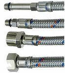 Купить Шланги для подвода воды из резины с нержавеющей оплёткой 1/2ХМ10 ...