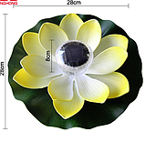 Підсвітка для басейну — плавальний лотос на сонячній енергії, фото 5