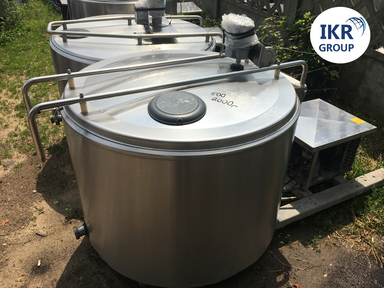 Охолоджувач молока Б/У ALFA LAVAL 500 відкритого типу об'ємом 500 літрів