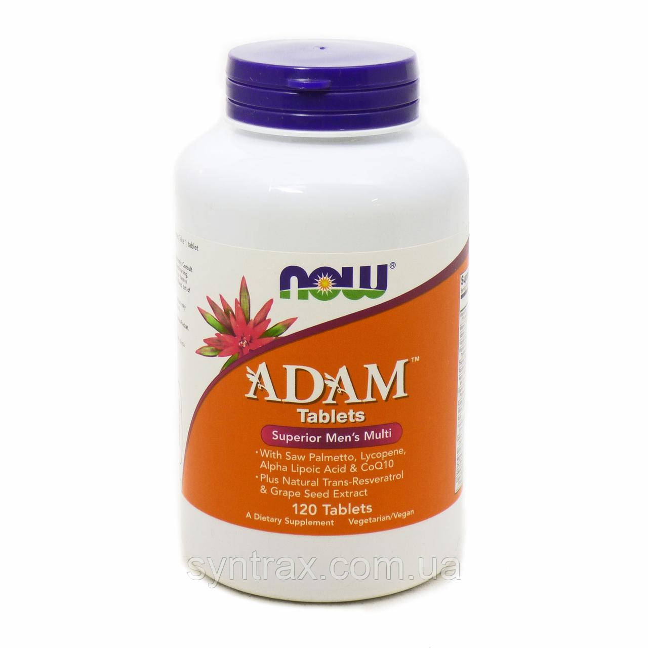 Adam Superior Men's Multi Now Foods 120 tab