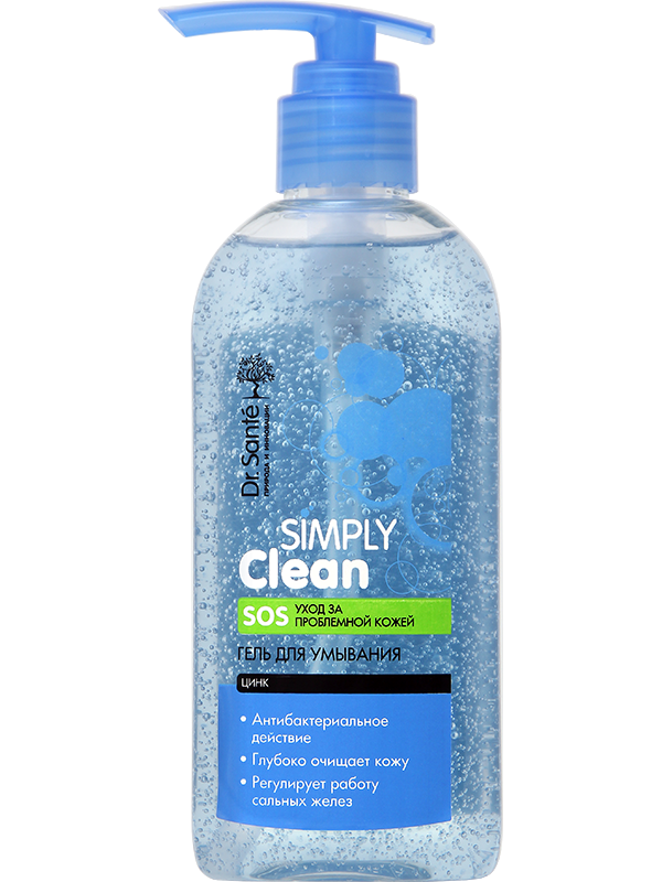 Гель для вмивання - Dr. Sante Simply Clean SOS
