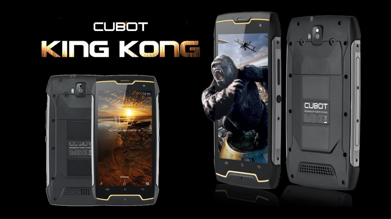 Смартфон Cubot KinKong, ip68, 2/16 Гб, 5".  4400 мА·год