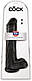 Фалоїмітатор KING COCK 13INCH COCK WITH BALLS BLACK, 33х7 см., фото 4