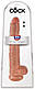 Фалоїмітатор KING COCK 14INCH COCK WITH BALLS TAN, 35,5х6 см., фото 3