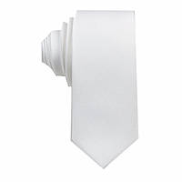 Краватка Atteks біла класична - 1207