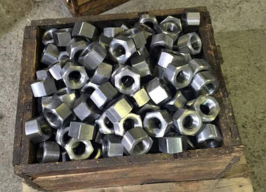 Фланцева Гайка М20 ГОСТ 9064-75 з нержавійки