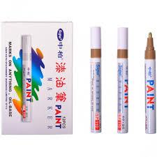 Маркер Paint Sipa 110 для металу, гуми золотий, фото 1