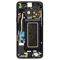 Дисплей Samsung G960 Galaxy S9 з сенсором Чорний Black оригінал , GH97-21696A, фото 3