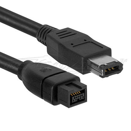 Кабель FireWire (IEEE 1394) 9p/6p, 1.5м, фото 1