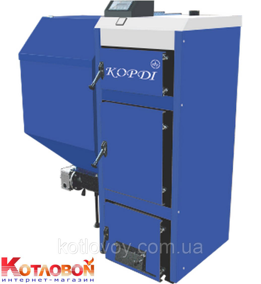 Твердотопливный котел с автоматической подачей топлива Корди: продажа ...