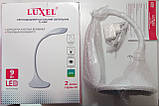 Настільна лампа світлодіодна Luxel TL-02W, 220-240V, 9 W, IP20, білий, фото 11