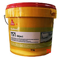SikaBond-151 Object - однокомпонентний силан-модифікований клей для паркету, 17 кг