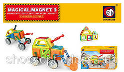 Магнітний конструктор Magical magnet Будівельна техніка 76 деталей