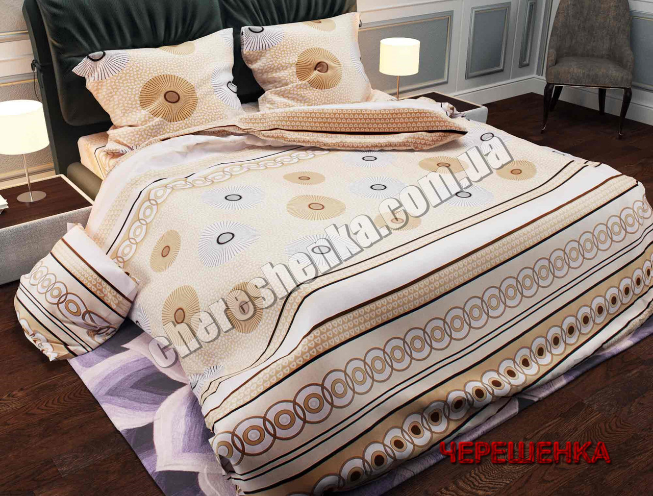 Тканина для постільної білизни Бязь "Gold" Lux GL738 (50м)