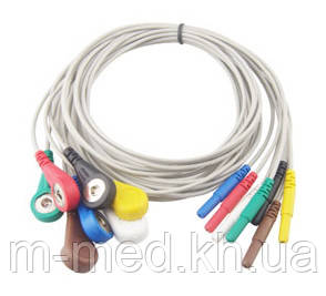 Кабель ЕКГ для Холтера (7 відведень)