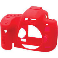 Защитный силиконовый чехол для фотоаппаратов Canon EOS 5D Mark III, 5Ds, 5Dr - красный